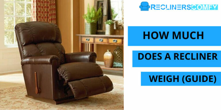 how much does a recliner weigh